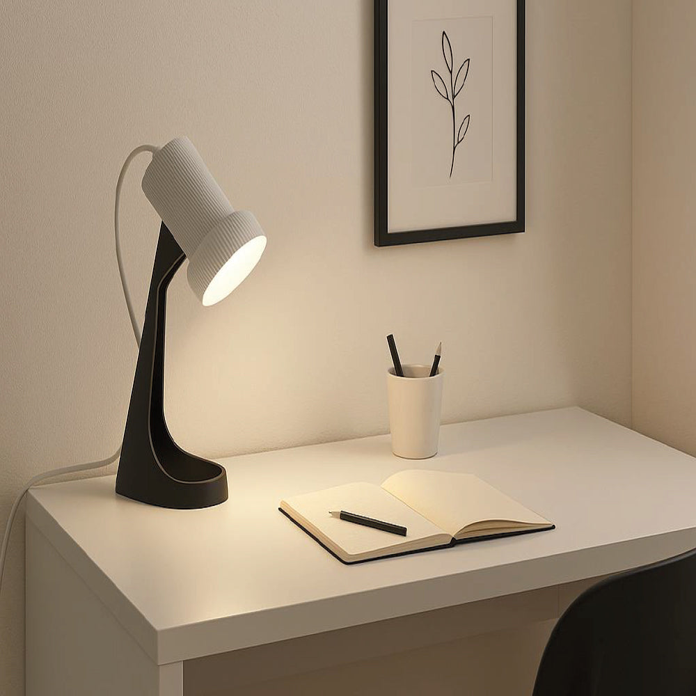 LÁMPARA MESA DIM BLANCO Y NEGRO